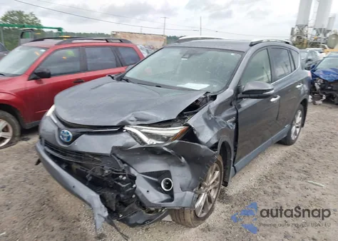 2016 Toyota Rav4 Hybrid Limited z USA, uszkodzony, nr VIN JTMDJREVXGD039415